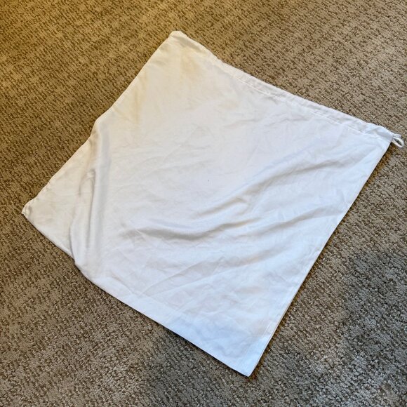 Authentic Michael Kors Silver Logo Dust Bag Large 19in x17in - Picture 2 of 4